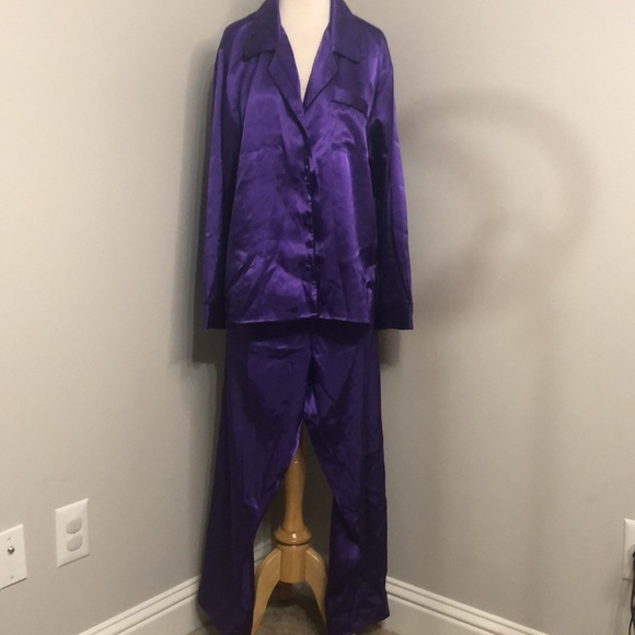 Frederick’s of Hollywood purple pajama set, size L - Picture 2 of 11